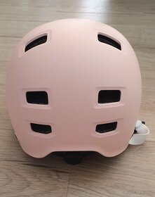 Dětská helma - pastelově růžová - 3
