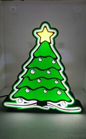 Prodám světelnou dekoraci Vánoční stromeček - 3