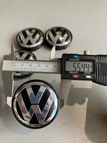 Středové krytky Volkswagen 55,5mm - 3