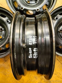 Plechové disky 5x100 ET35/ET43 6j,5jx14 57,1 4ks - 3