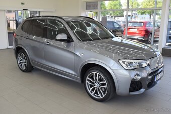 BMW X3 3,0 230 kW, xDrive35d, ČR,1.maj,2xALU,DPH - 3