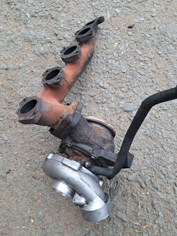 turbo Garett GT18V - MB W203, S203 200cdi, 220cdi - 3