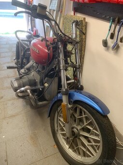 BMW R45 scrambler stavba (airhead / boxer / r2v) - 3