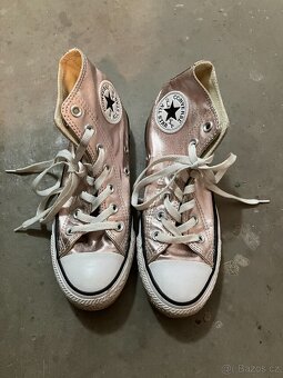 Dámské zlaté Converse vel. 37 - 3