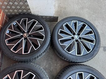 Alu 17" 5x100,škoda Propus zimní 75% SCALA, Kamiq - 3