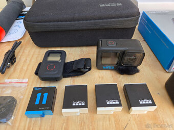 GoPro HERO 11, dálkový ovladač, 4 baterie, příslušenství - 3