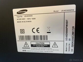 Televize Samsung 101 cm - 3
