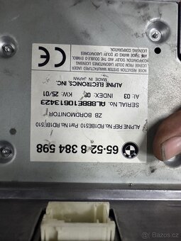 Originál BMW rádio s navigací - 3