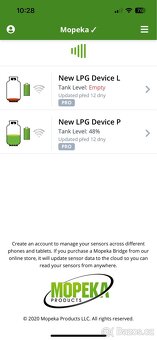 Mopeka Monitorování hladiny LPG PLYNU V PLYNOVÉ LAHVI - 3