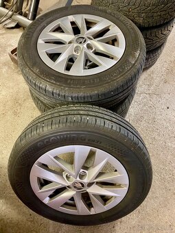 Disky s pneu R15 5x100 original škoda FABIA IV - 3