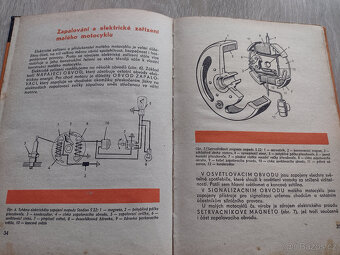UČEBNICE ŘIDIČE MOPEDU A MALÉHO MOTOCYKLU, 1964 - 3