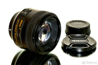 Nikon Nikkor AF-S 85mm 1:1,8G + UV filtr TOP STAV - 3