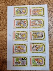 Zápalkové nálepky - 3