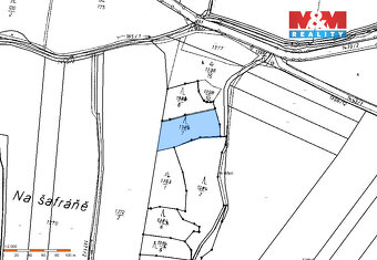 Prodej lesa, 3594 m², Skály - 3