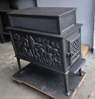 Litinová kamna Jotul F 118 N černý lak - 3