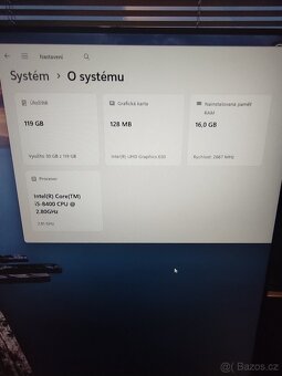 PC set HP Slim | Intel i5 (6 jader) | 16GB RAM | 24" IPS Mo - 3