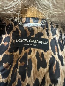 Luxusní kabatek Dolce Gabbana - 3