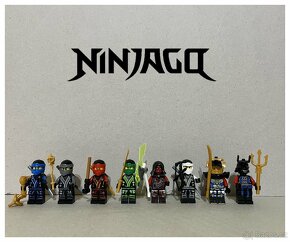 Figurky Ninjago - motorky (8ks) typ lego - nove - 3