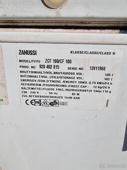 Mrazák Zanussi - 3