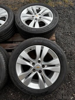 Alu kola, disky r17 5x115 Chevrolet/Opel 225/50 - 3