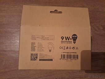 LED žárovky 9W (ekvivalent 60W) - sada 6 kusu zavit E27 - 3