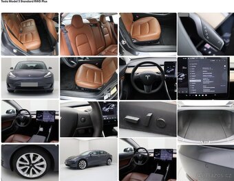 Model 3 Standard RWD+ 306PS Nav Kůže AutoPilt AL19 11/19 - 3
