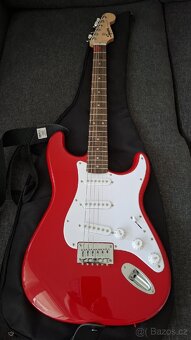 Kytara ,Stratocaster Tender,celý set,kombo,stojan - 3