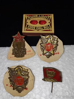 Štyri odznaky 1. M Á J A. - 3