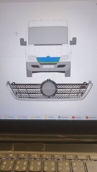 Mercedes 413 Cdi - ochranná mřížka - 3