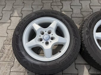 4x al kola 5x112 16 + pneu zimní 205/65 R16C - 3