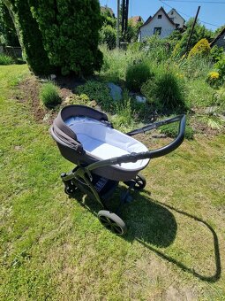 Kočárek Noordi fjordi 2v1 černý - 3