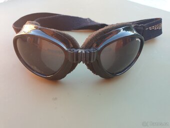 Prodám použité moto retro brýle - 3