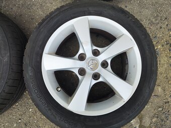 16"letní alu sada 5x114 origo Mazda 3 BK 6 5 205/55 Dunlop - 3