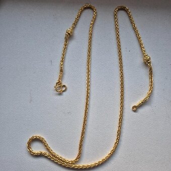 zlatý řetízek - 3