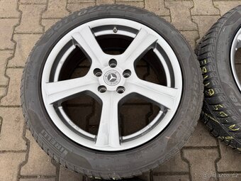 4x al kola 5x112 18 + pneu zimní 245/45 R18 - 3