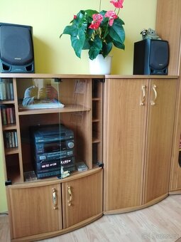 Obývací stěna v dobrém stavu. - 3