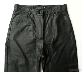 Dámské Kožené kalhoty vel. 38-40 / M - 3