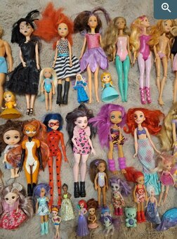 VELKÝ SET PANENEK BARVLBIE - 3