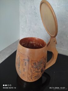 Dřevěný korbel - 3