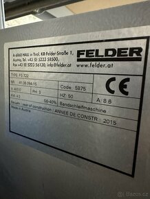 Pásová brúska Felder FS722 - 3