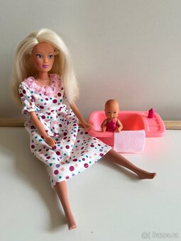 Panenky typu Barbie - těhotné a maminky s dětmi (různé) - 3