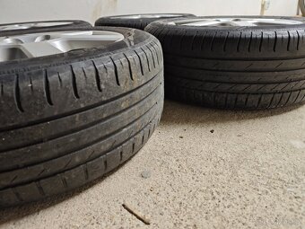 Prodám sadu letních kol r16 5x112 s pneu 205/55 - 3