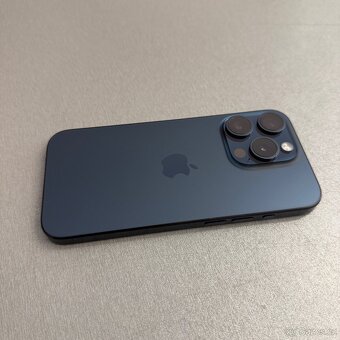 iPhone 15 Pro 256GB modrý, pěkný stav, 12 měsíců záruka - 3