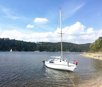 Kajutová plachetnice s přívěsem - 3