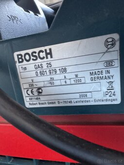 vysavač Bosch GAS 25 L SFC Professional (typ 0 601 979 10 - 3