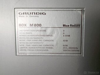 Grundig M800 - Silver - 3