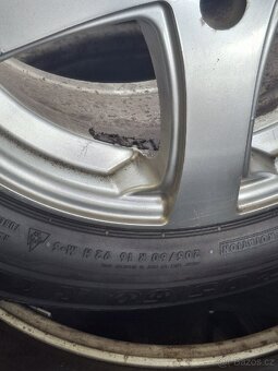 Alu kola, 205/60 R16, zimní pneu - 3