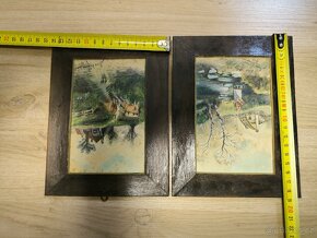 Prodám 2 ks obrázků od akademické malířky Irmy Langer - 3