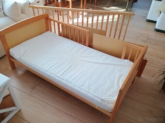 Dřevěné dětské rostoucí postýlky - 3