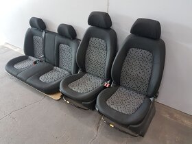 Vyhřívané černé sedačky + kabeláž Škoda Fabia Fl. - 3